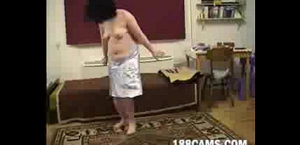  Chubby Wife Dancing And Strip